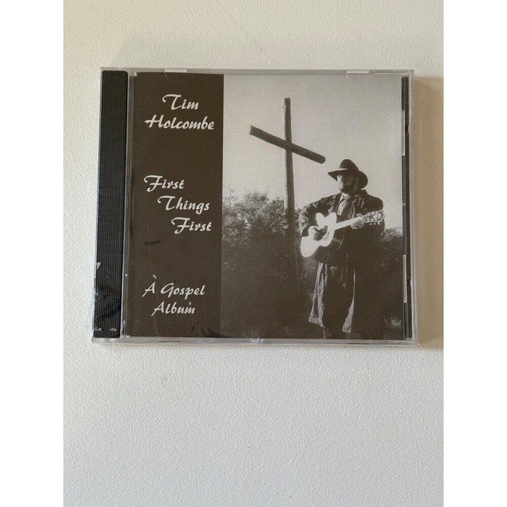 Tim Holcombe FIrst Things First CD A Gospel Album NEW SEALED